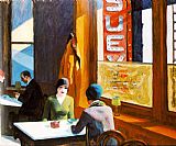 Edward Hopper Chop Suey painting